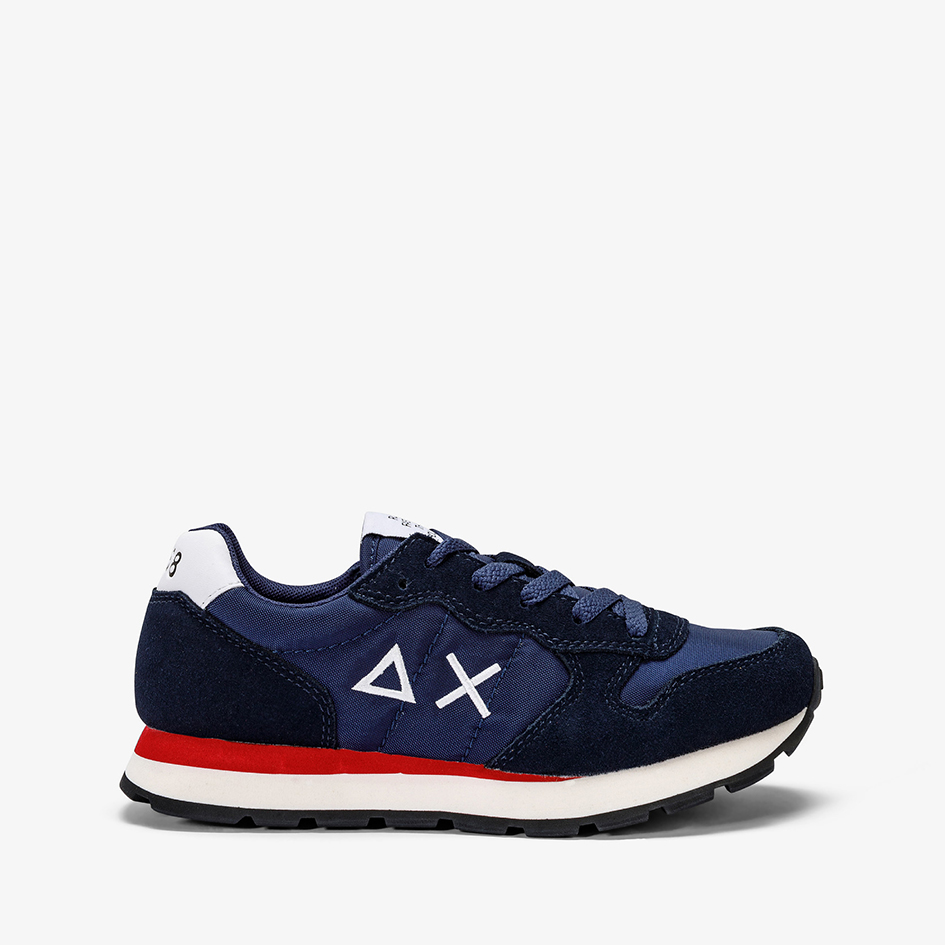 Sneakers Sun68 Boy's Tom Solid - Navy Blue