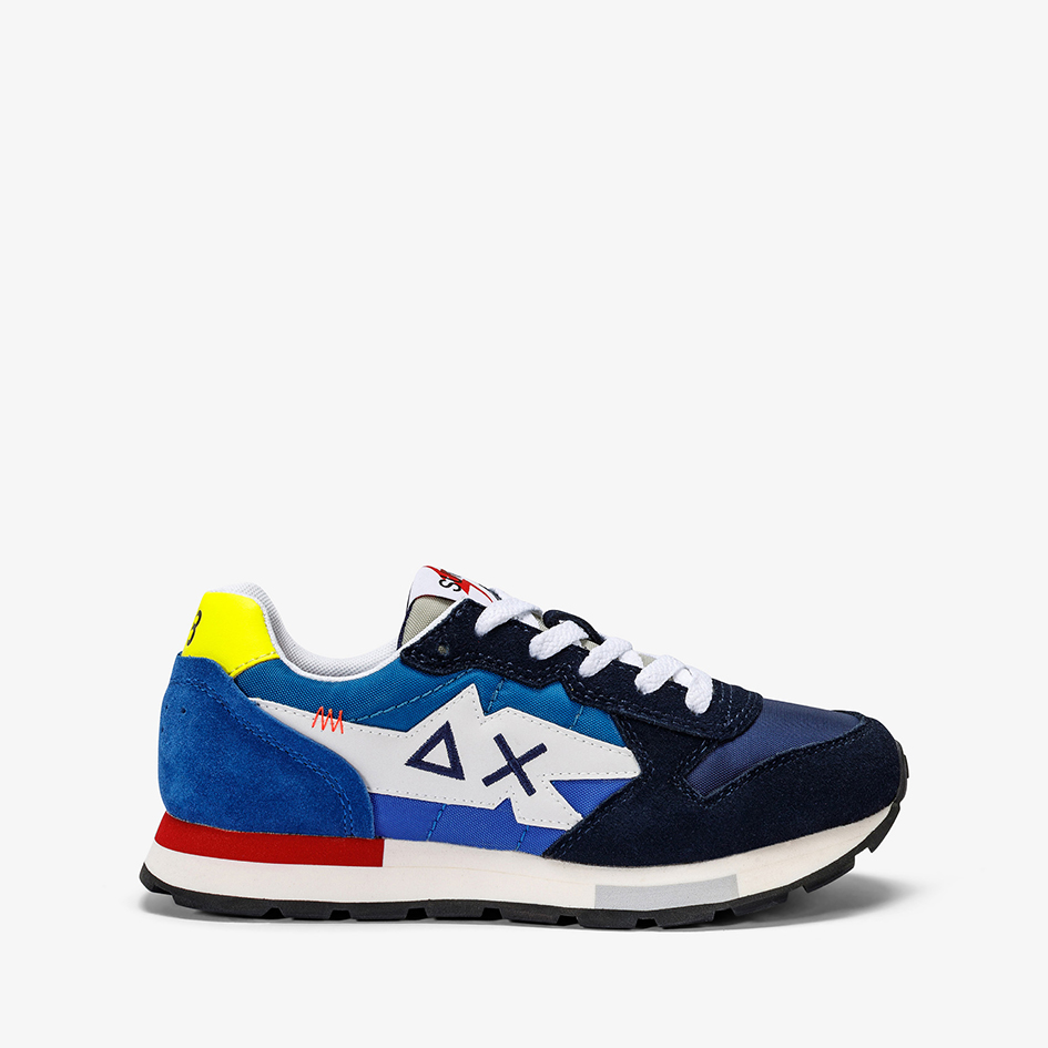 Sneakers Sun68 Boy's Niki Crazy Boy - Navy Blue