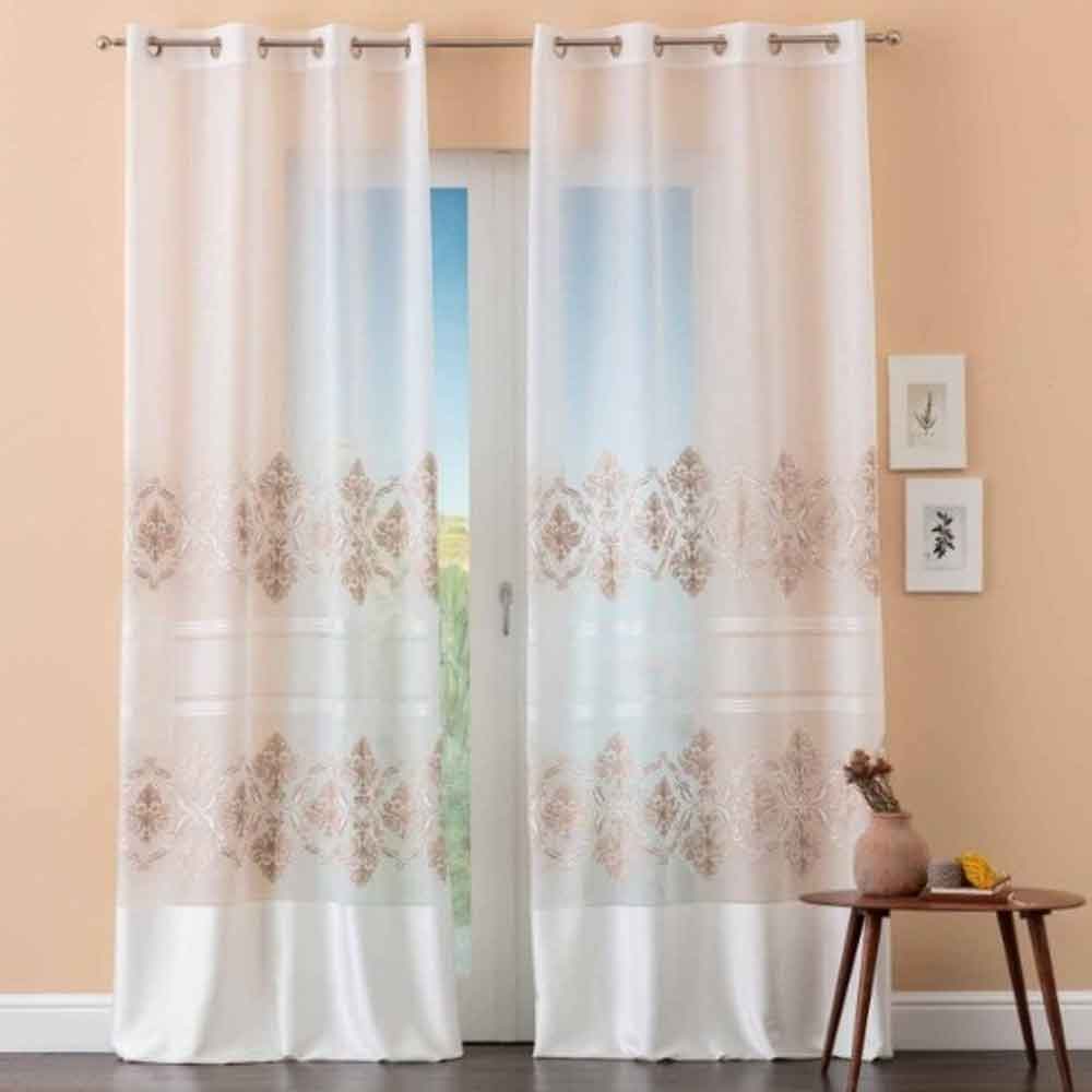 Carillo Home Linea Oro Tenda Aida Confezionata Colore Beige