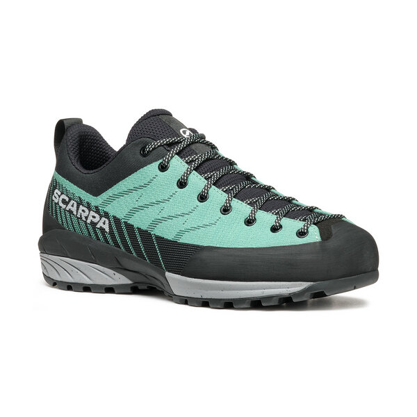 Scarpa Mescalito GTX woman Midgray-aqua - technical approach, via 