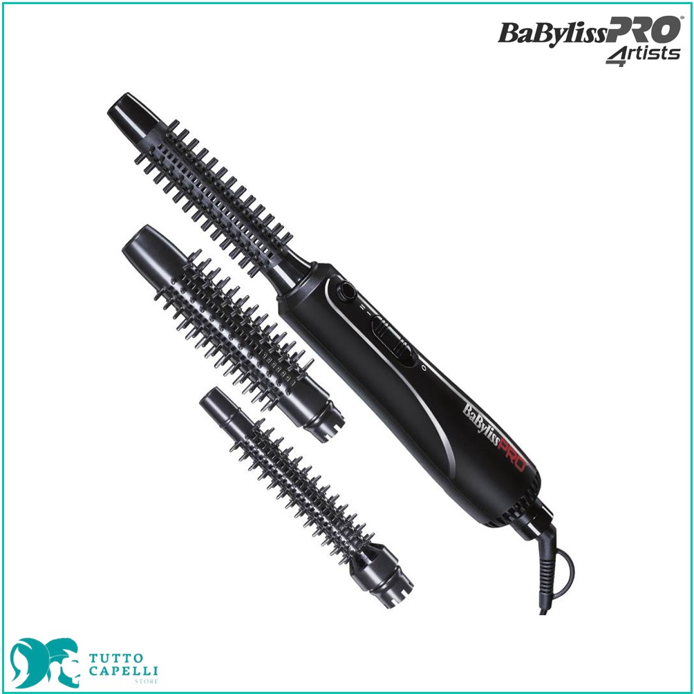 BABYLISS Pro Spazzola Professionale Ad Aria 3 Misure BAB3400E 300 W Tutto Capelli Store