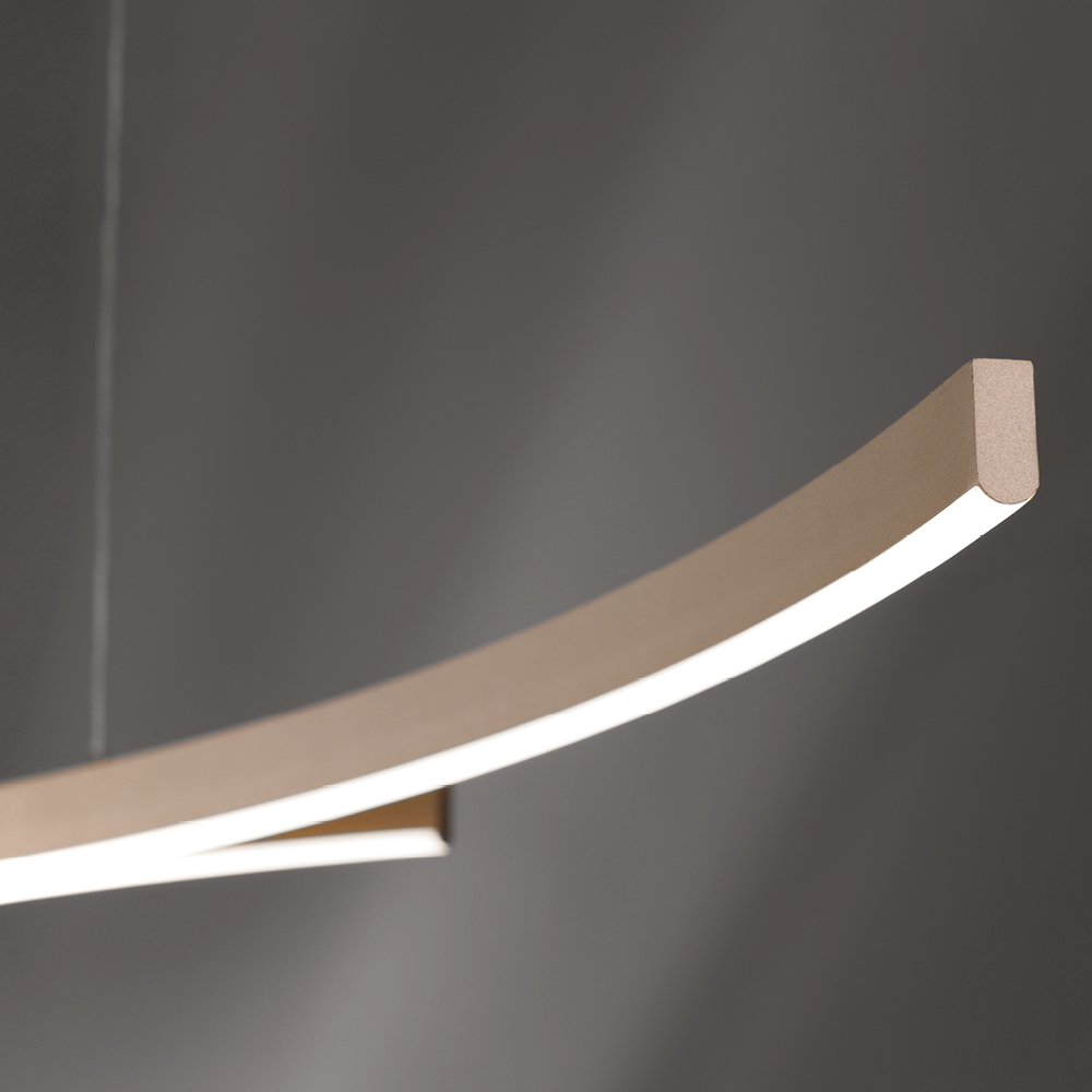 HYPERBOLA SOSPENSIONE SABBIA 30W 3000K-4000K