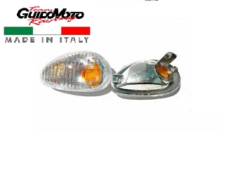 LUMINOSI FRECCE ANTERIORI TRASPARENTI VESPA ET2 ET4 50 125 PIAGGIO  RP-293/BI Specialista Vespa, Lambretta, Ciao e Vintage