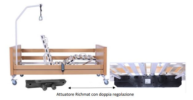 LETTO ORTOPEDICO ELETTRICO LTM3