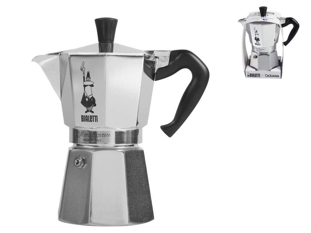 BIALETTI Set 2 Tazzine per Caffè con Piattino BIALETTI Colore Azzuro