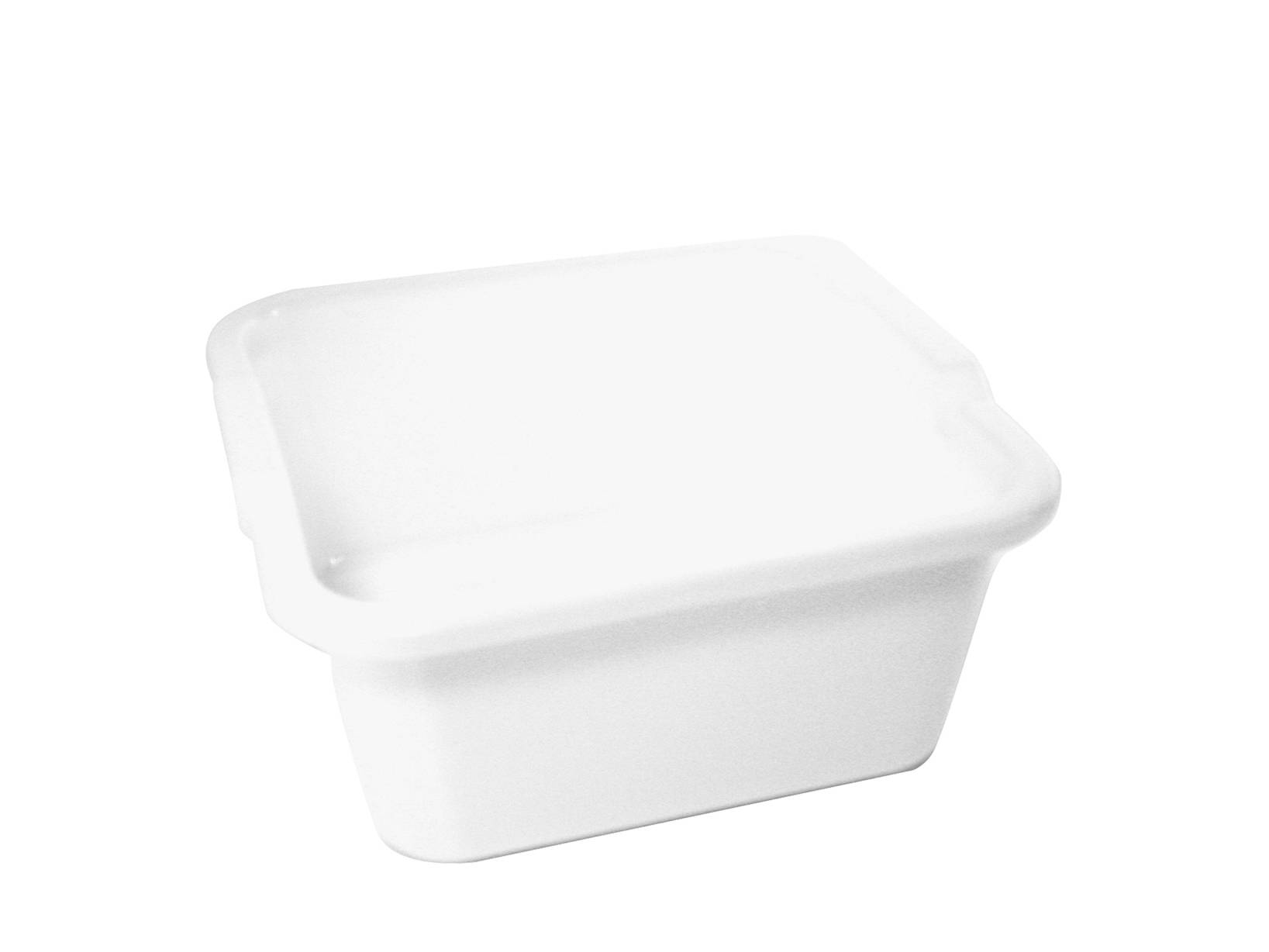 Bacinella Quadra Stefanplast In Politene - Bianca, 30 Cm, Design Moderno E Facile Da Pulire - Foto 10