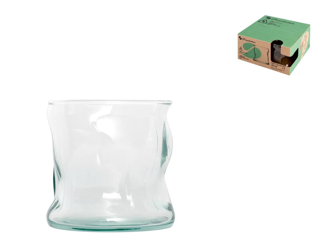 Pasabahce Set 4 Bicchieri in Vetro Riciclato Casablanca, 26,5cl