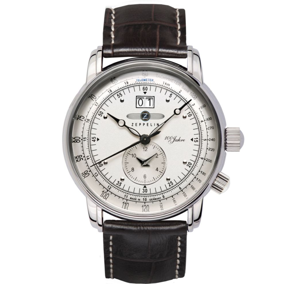 100 Years Zeppelin Dual Time 7640 1 Zeppelin Watches Italia Zeppelin Watches Italia