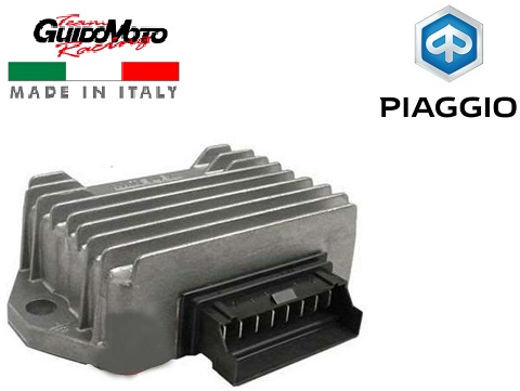 REGOLATORE TENSIONE 12V PIN SCOOTER MOTORE 50 125 PIAGGIO 58096R  Specialista Vespa, Lambretta, Ciao e Vintage