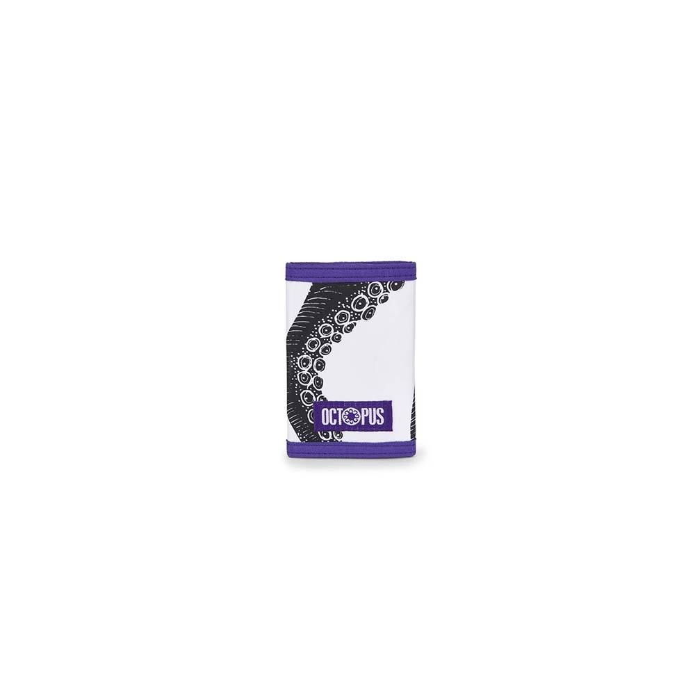 OCTOPUS Portafoglio Wallet Original White Black 