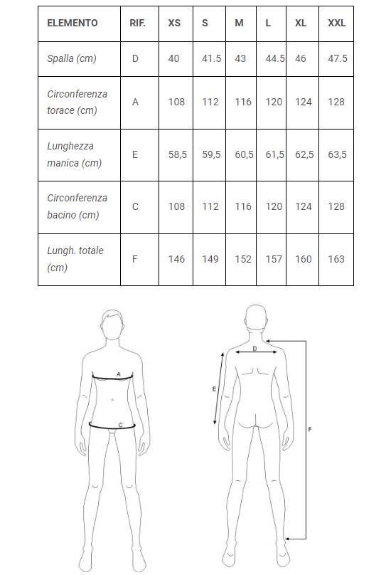 PIGIAMA MANICA LUNGA APERTURA POSTERIORE E SOTTO GAMBA 