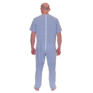 PIGIAMA MANICA CORTA APERTURA POSTERIORE E SOTTO GAMBA