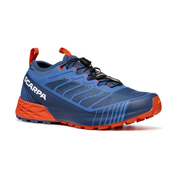 Zapatillas Trailrunning Hombre - SCARPA Ribelle Run GTX - Blue/Spicy Orange