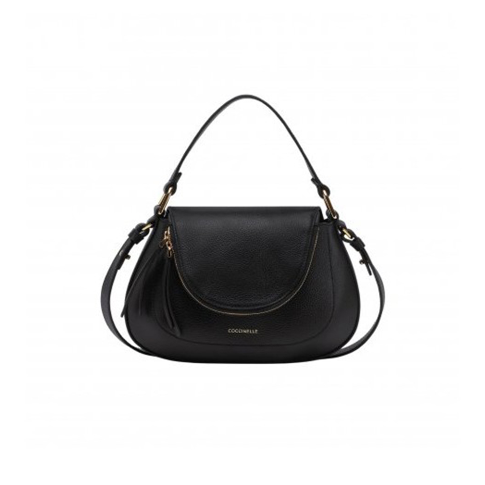 Coccinelle Borsa a spalla Sole Small Nera