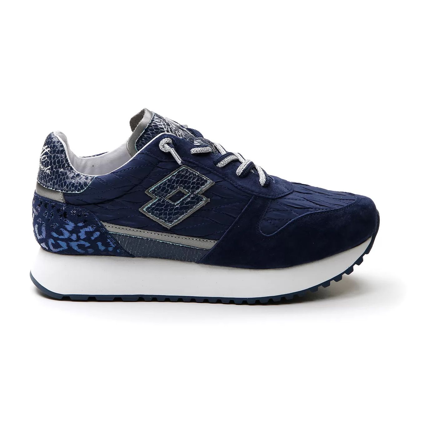 Lotto leggenda scarpe sneakers wedge w blu Postalmarket