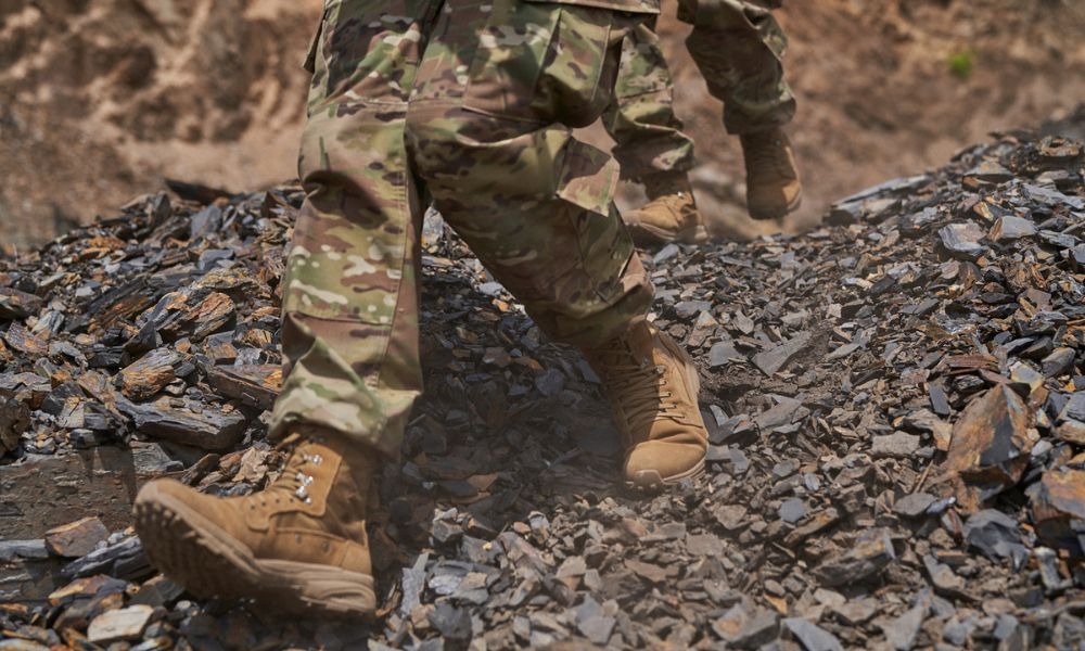 Desert Military Sneakers, Camouflage Desert Boots