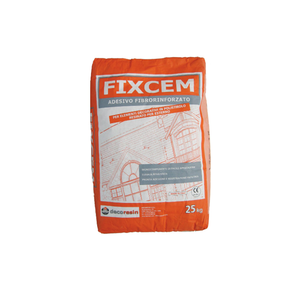 Colla Fixcem Bianco 25 Kg