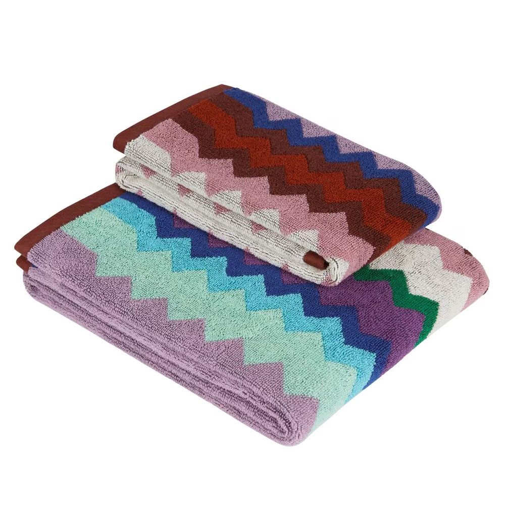 MISSONI HOME タオルケット 140cm x 200cm ミッソーニ タオルケット 140×200 新品 日本製 - メルカリ