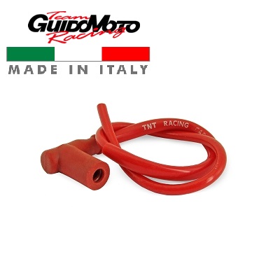 Cavo di Sicurezza ROSSO per Antifurto moto,motorini,scooter VESPA