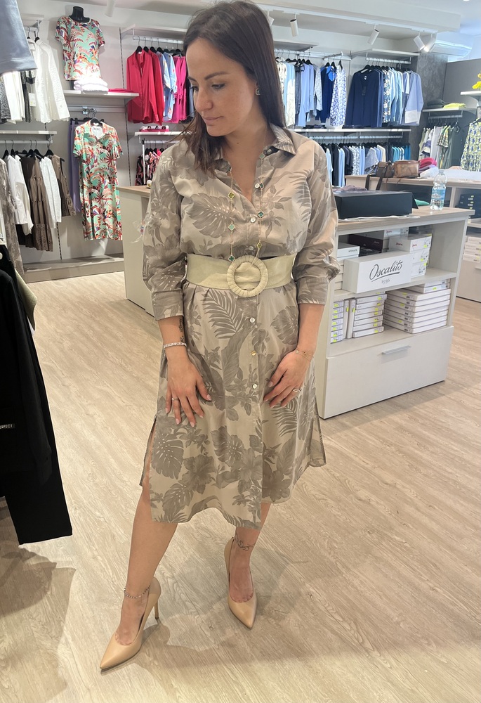 Lioness Abito Lungo Donna Field Of Dreams, Scollo A Spalle Scoperte, Gonna Plissettata, Maglia Leggera