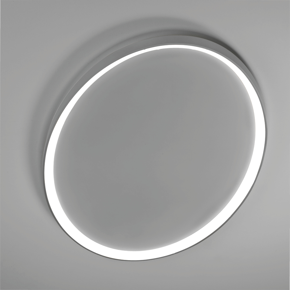 LIFERING-O PLAFONIERA 80 TITANIO 50W 3000K-4000K DIMMERABILE