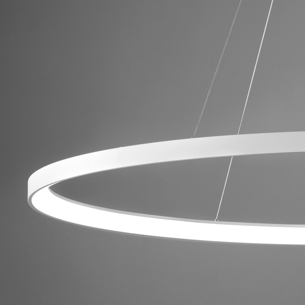 LIFERING-O SOSPENSIONE 120 BIANCO 80W 3000K - 4000K DIMMERABILE