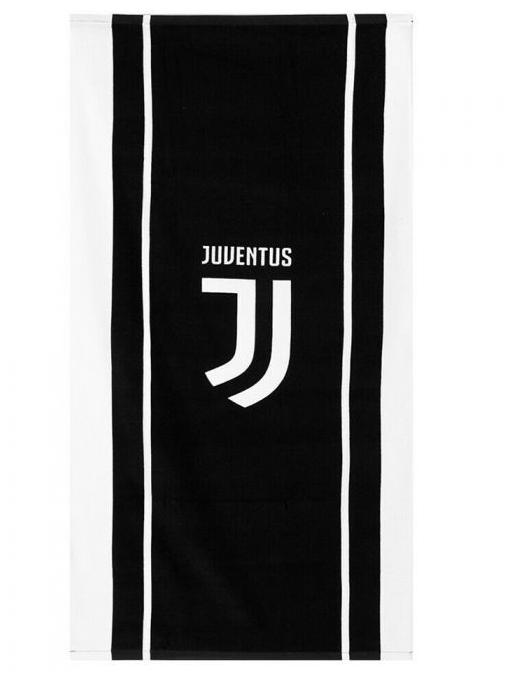 Juventus Official Telo Mare Colore Bianco e Nero