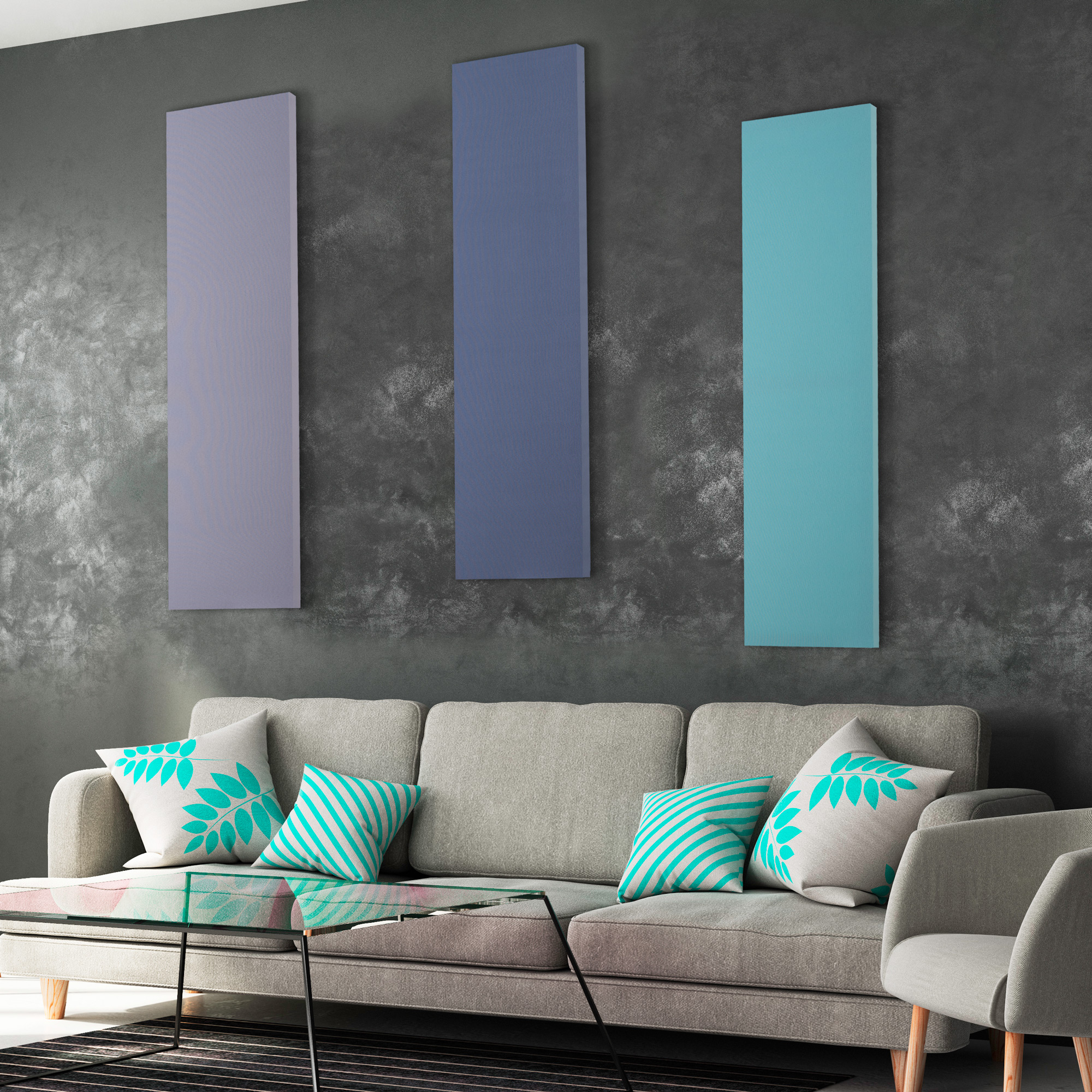 Pannello Fonoassorbente Keyhelm 120x60cm - Made In Italy, Per Studio E Ufficio, Colore Cenere - Foto 5