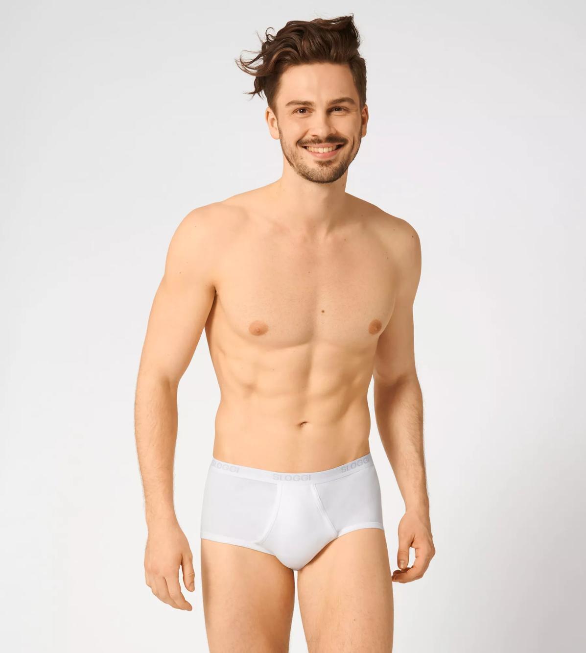Slip Uomo in 100% Cotone Mercerizzato, Offerta 6 E 12 Pezzi, Mutande Uomo Intimo Uomo 8032232810