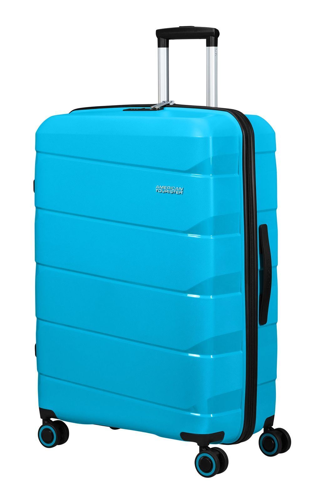 Blue air hand luggage and handbag on sale