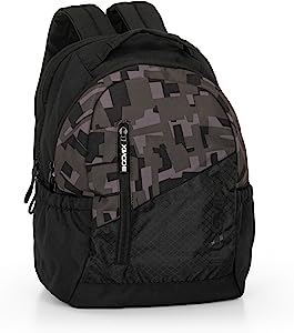 Zaino Grande Per Laptop 15'' E Tablet – Con Copripioggia, Impermeabile, HDM, Nero