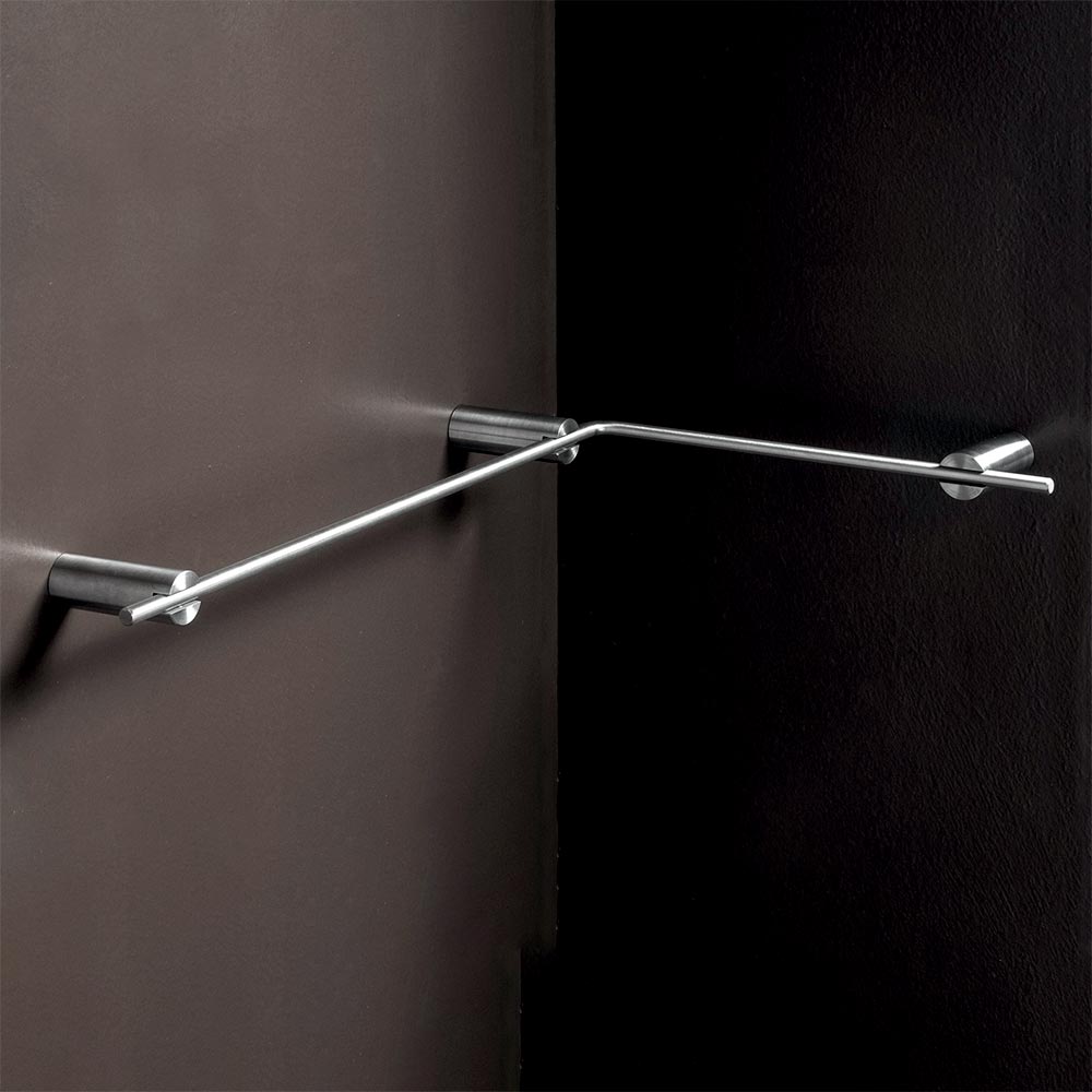 Corner towel rack MEDAL collection by OML GaiaInterni