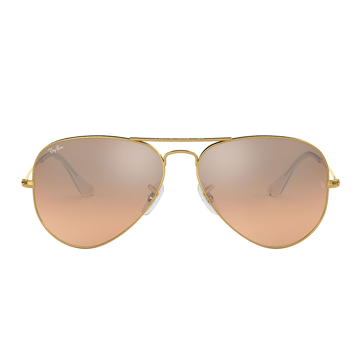 Occhiali da Sole AVIATOR GRADIENT in Oro e Marrone - RB3025