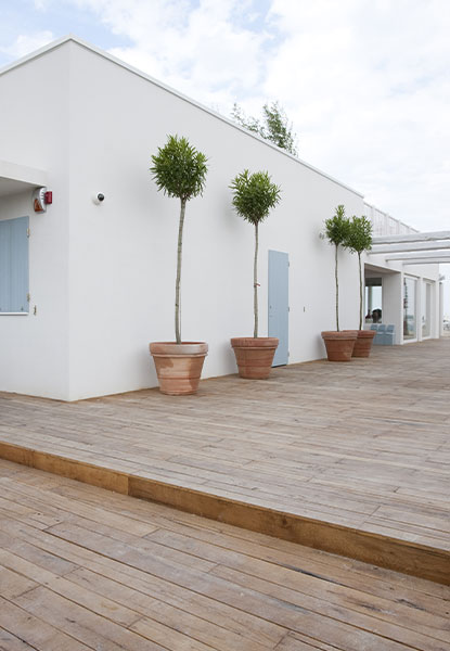 parquet esterno Rovere Antico Massiccio da Briccole