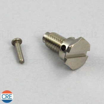 Chiodini a testa pallina 20x0,6 mm - acciaio inox 304L x200 - Perles & Co