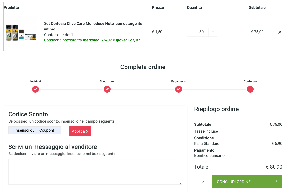 Coupon Sconto