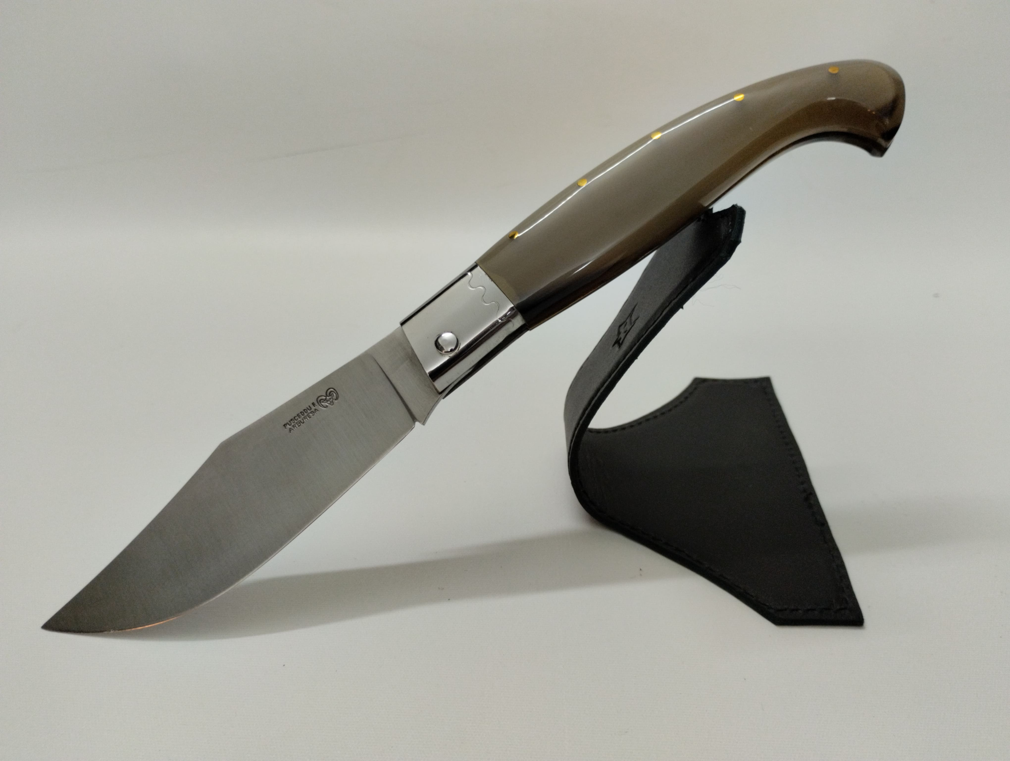 COLTELLO SARDO ARTIGIANALE ARBURESA DA CACCIA