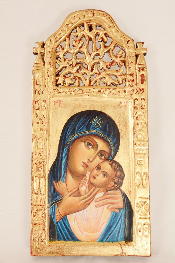 Icona bulgara dipinta 