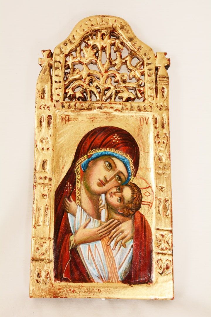 Icona bulgara dipinta 