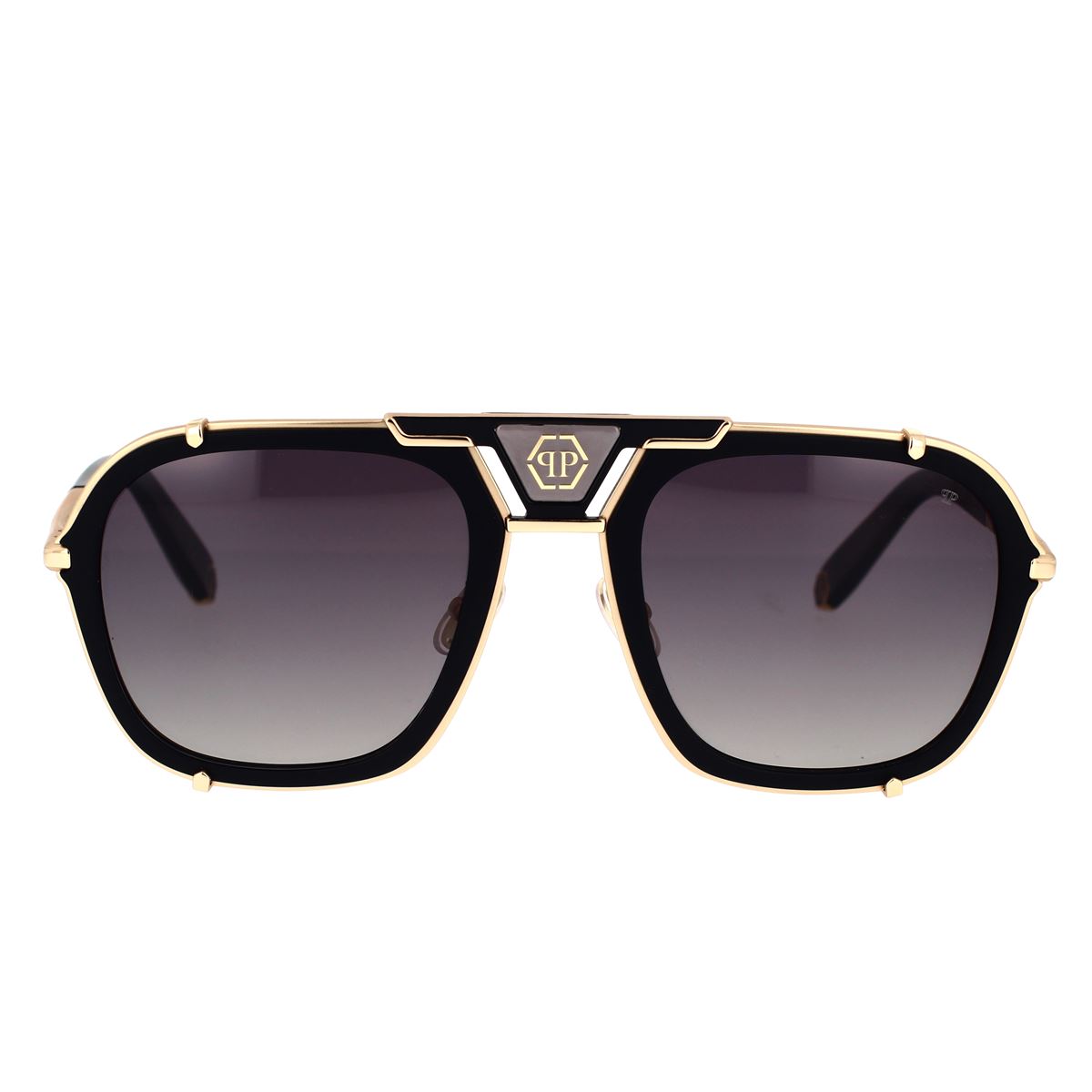 Philipp Plein SPP005M Brave Shade 0700 Glossy Black