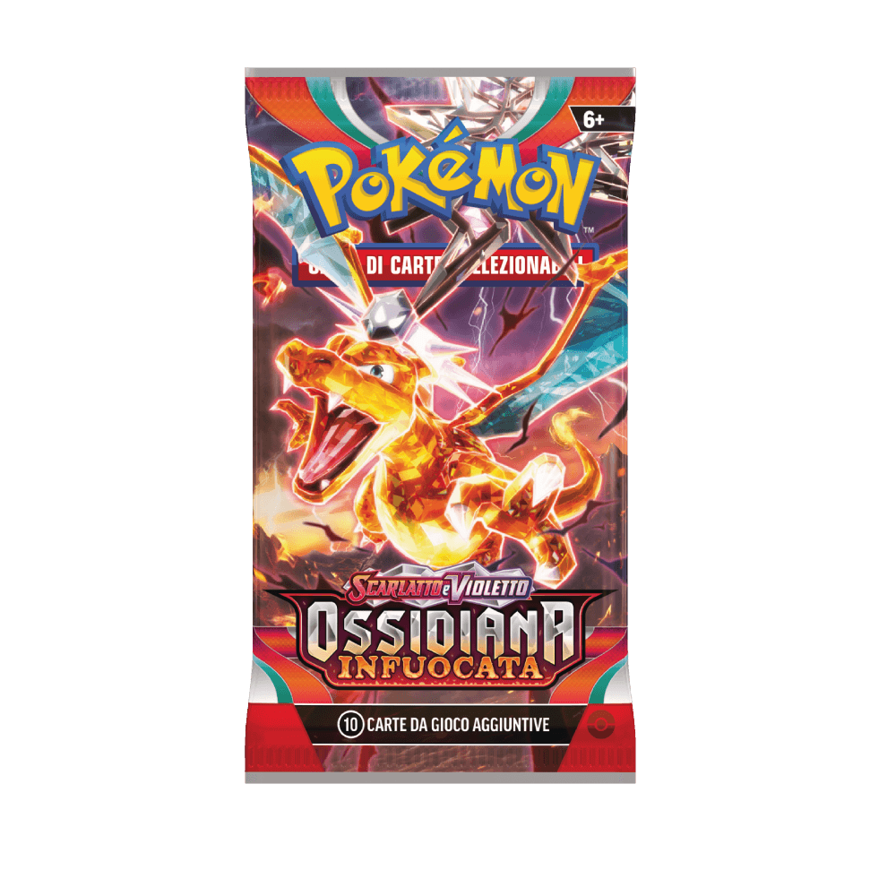 Scarlatto & Violetto Ossidiana Infuocata Busta 10 Carte (ITA)