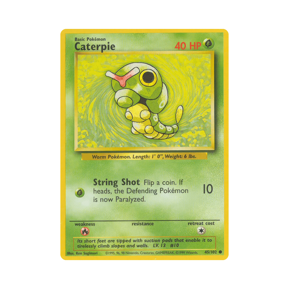 045/102 Caterpie Comune Unlimited (ITA) - Set Base