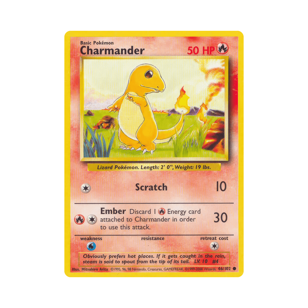 046/102 Charmander Comune Unlimited (ITA) - Set Base
