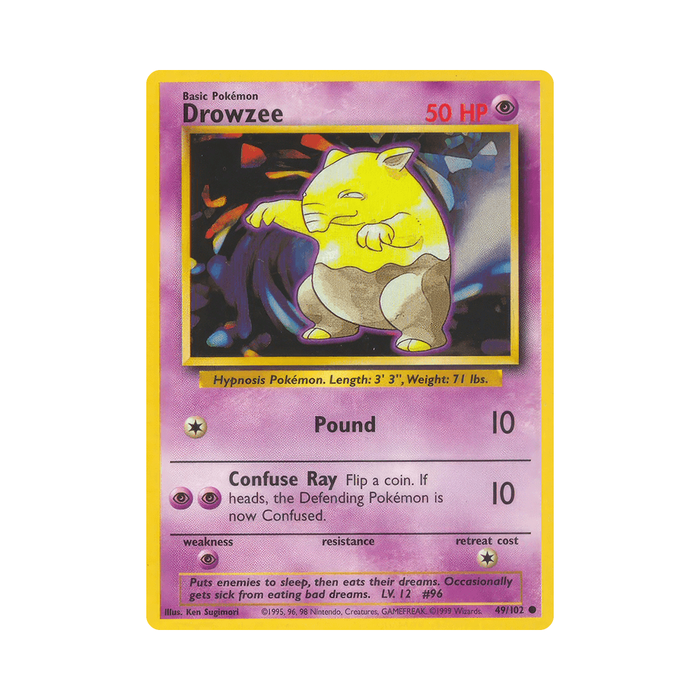 049/102 Drowzee Comune Unlimited (ITA) - Set Base