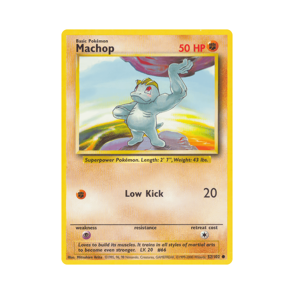 052/102 Machop Comune Unlimited (ITA) - Set Base