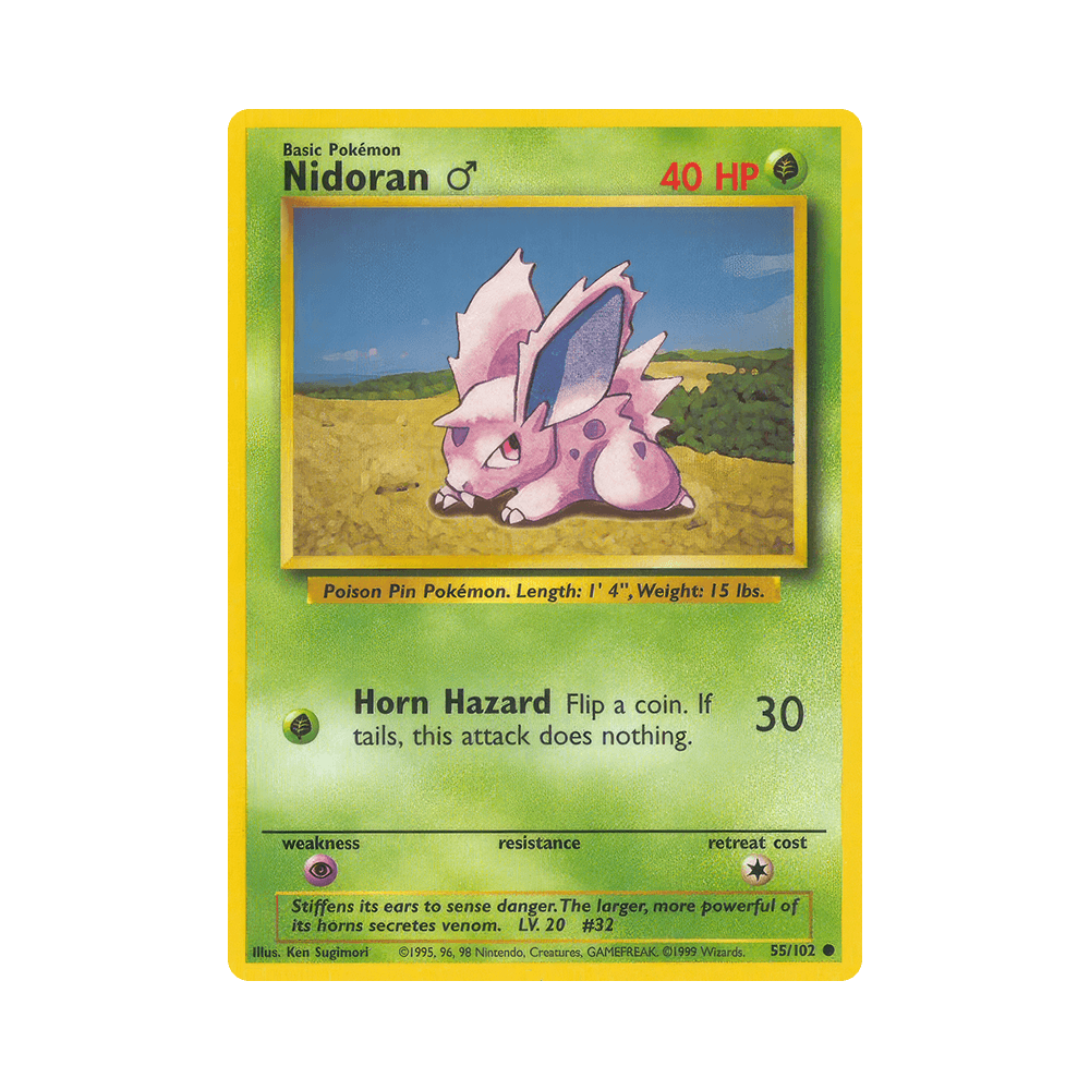 055/102 Nidoran Comune Unlimited (ITA) - Set Base