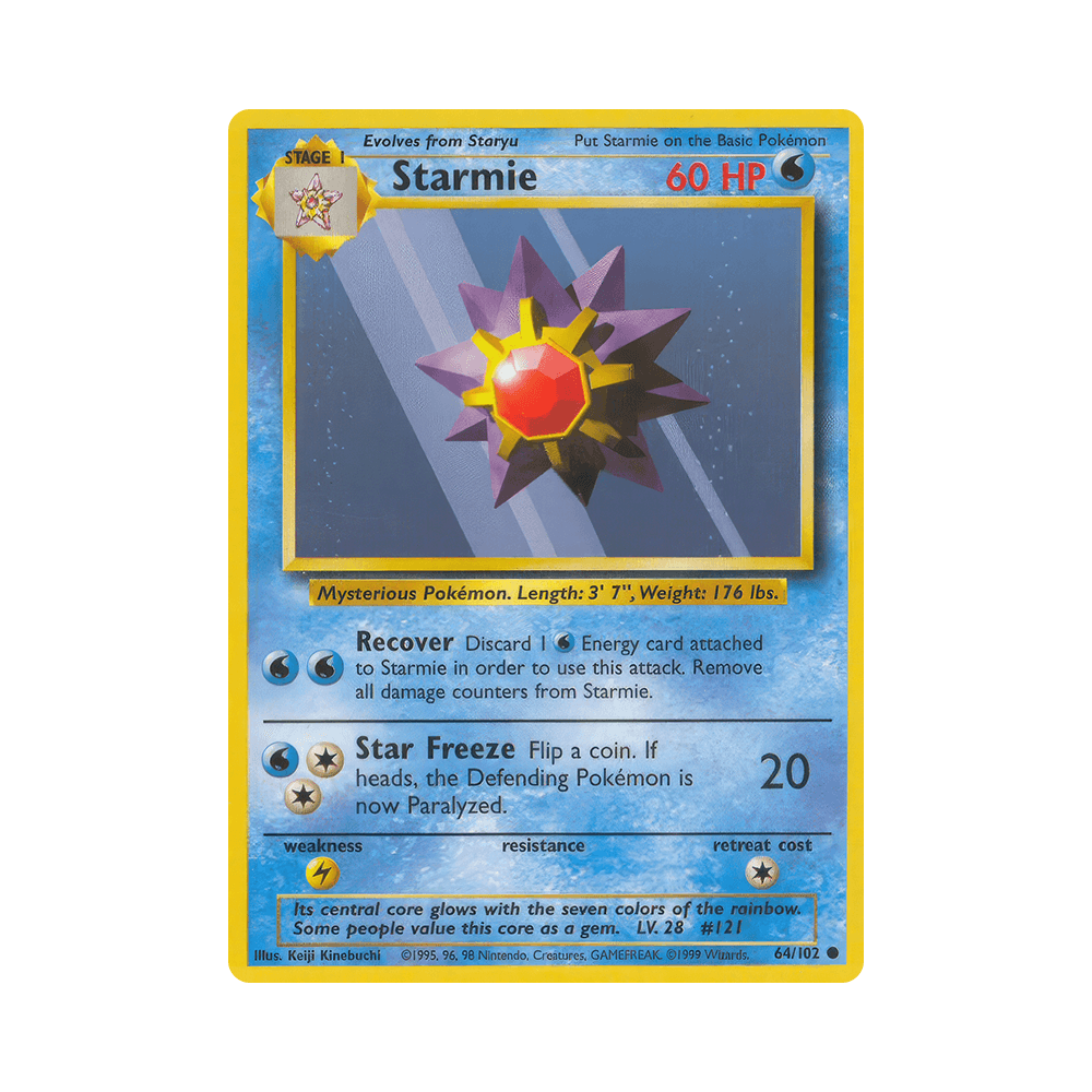 064/102 Starmie Comune Unlimited (ITA) - Set Base