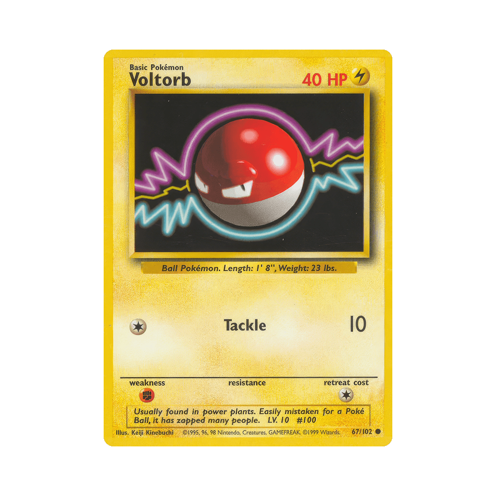 067/102 Voltorb Comune Unlimited (ITA) - Set Base
