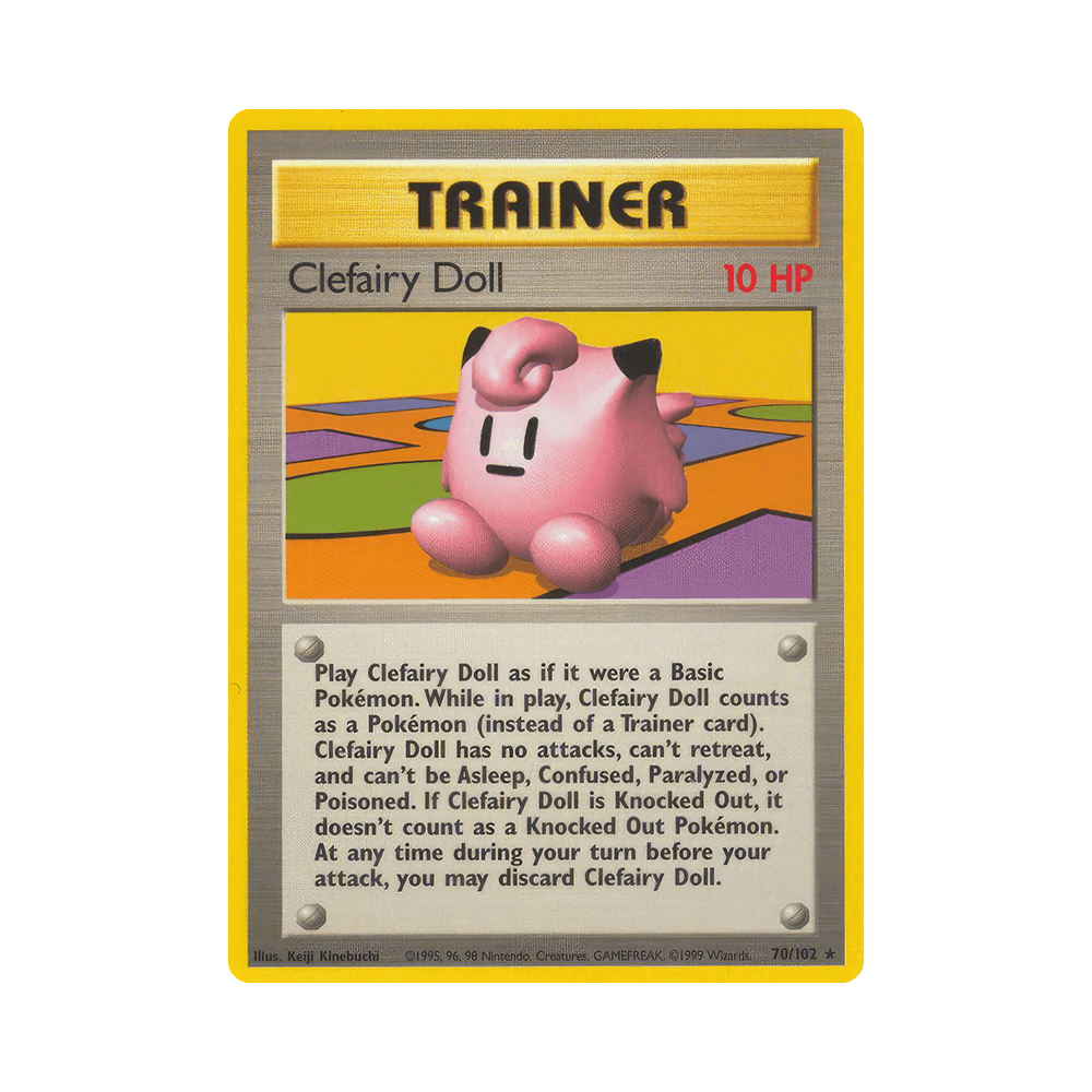 070/102 Clefairy Doll Rara Unlimited (ITA) - Set Base