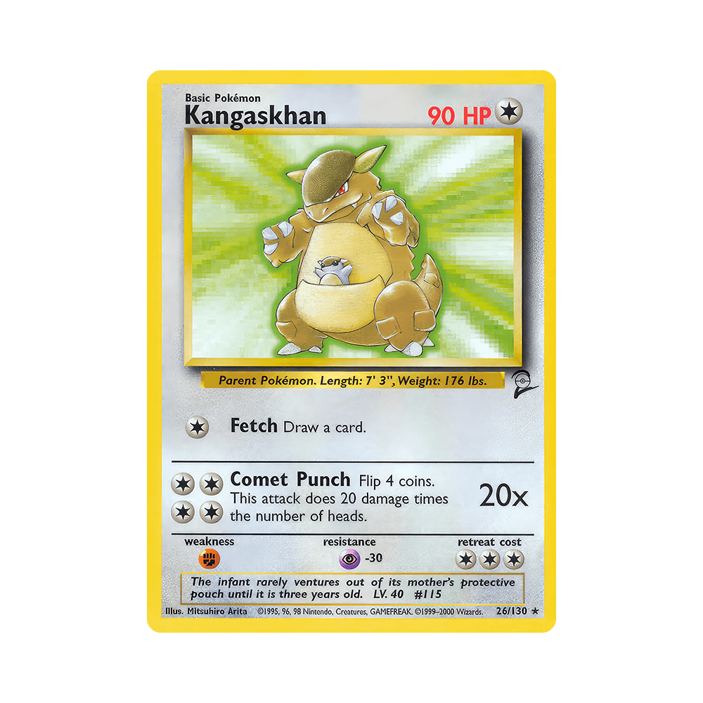 026/130 Kangaskhan Rara (ENG) - Set Base 2
